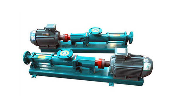 Sludge screw pump