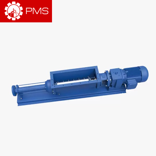 Open Hopper Feed Progressive Cavity Pump in Bearing Block Design